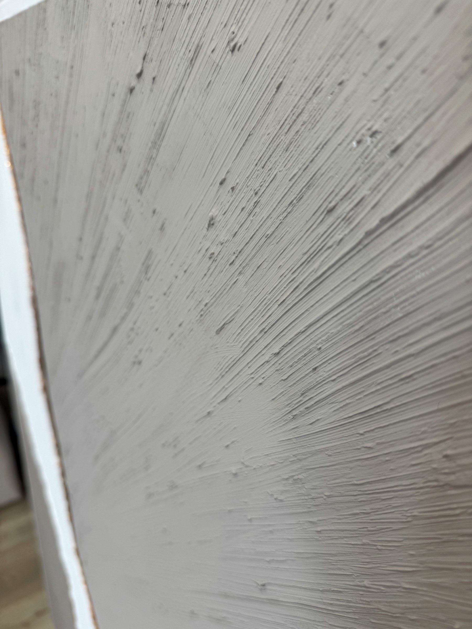 Brushed grey field — middle
